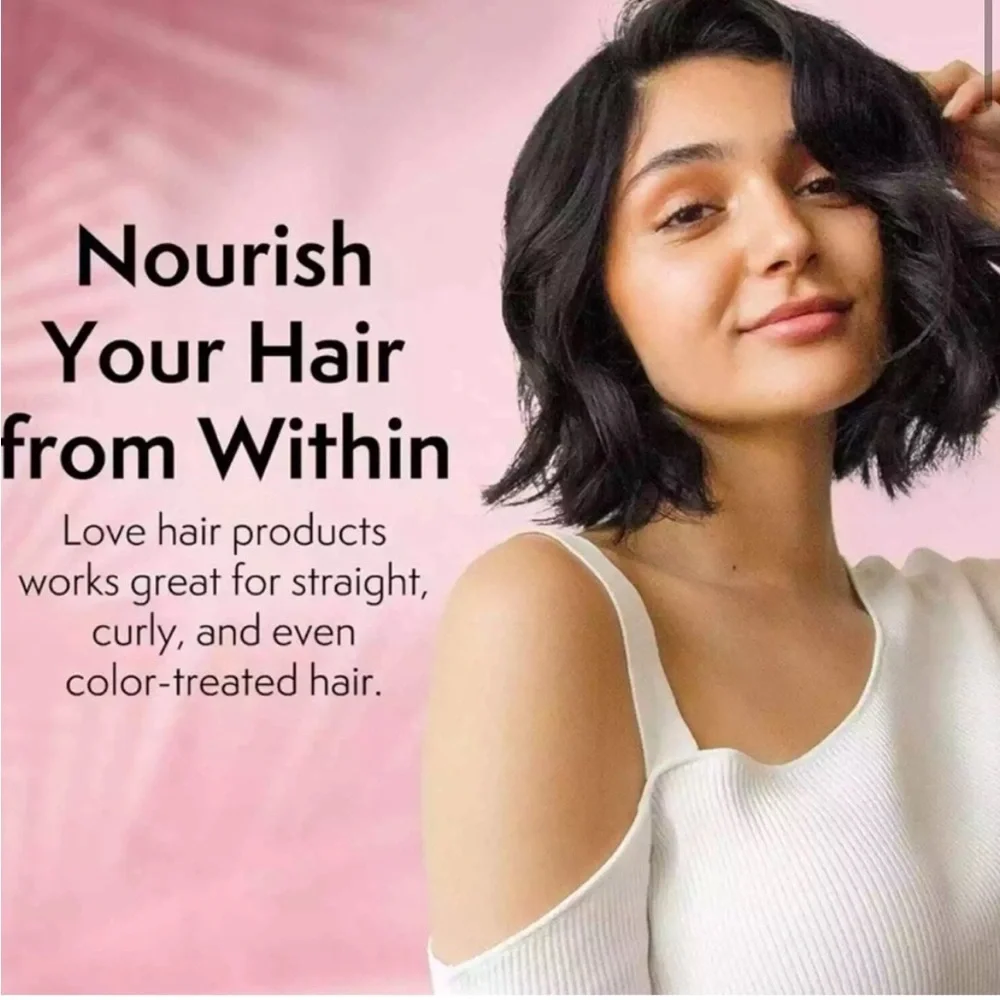 LOVE HAIR Nourishing Organic Treatment Mask 100% Natural Ingredients‎ NEW in BOX